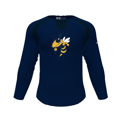 [CUS-DFW-PULL-FLC-CNK-LSL-NVY-YS-LOGO1] Pullover (Youth S, Navy, Logo 1)