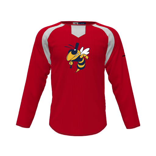 [CUS-DFW-PULL-FLC-CNK-LSL-RED-YS-LOGO1] Pullover (Youth S, Red, Logo 1)