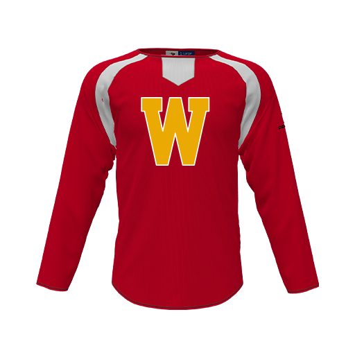 [CUS-DFW-PULL-FLC-CNK-LSL-RED-YS-LOGO3] Pullover (Youth S, Red, Logo 3)