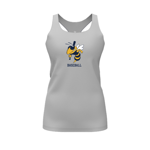 [FT0TRBGY-FYS-LOGO2] Decker Racerback Tank Top (Female Youth S, Gray, Logo 2)