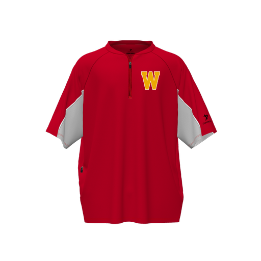 [CUS-DFW-WIND-PER-SSL-RED-YS-LOGO3] Wind Jacket (Youth S, Red, Logo 3)