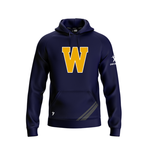 [FOLHSMNV-YXS-LOGO3] Decker Summit Hoodie (Youth XS, Navy, Logo 3)