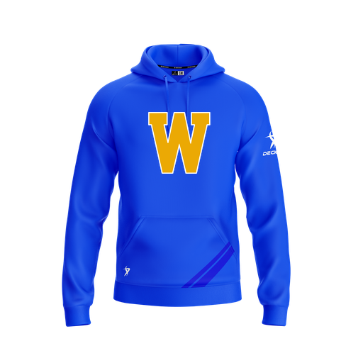 [FOLHSMRY-YXS-LOGO3] Decker Summit Hoodie (Youth XS, Royal, Logo 3)