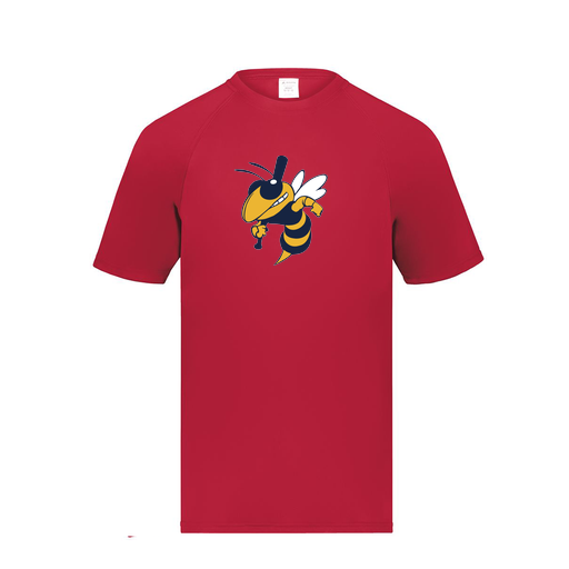 [2790.083.S-LOGO1] Men's Smooth Sport T-Shirt (Adult S, Red, Logo 1)