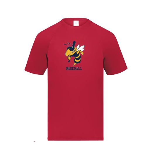 [2790.083.S-LOGO2] Men's Smooth Sport T-Shirt (Adult S, Red, Logo 2)