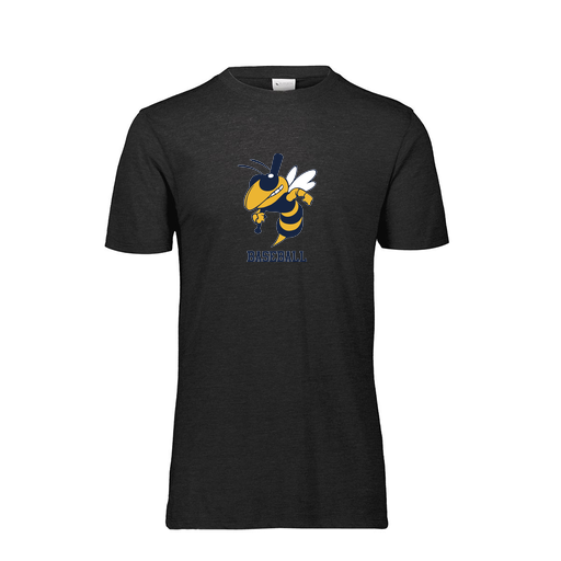 [FTSCUBBK-AS-LOGO2] Decker Men's Tri-Blend T-Shirt - Short Sleeve (Adult S, Black, Logo 2)