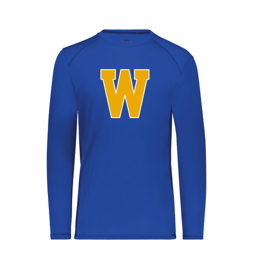 [6846.060.S-LOGO3] Youth SoftTouch Long Sleeve (Youth S, Royal, Logo 3)