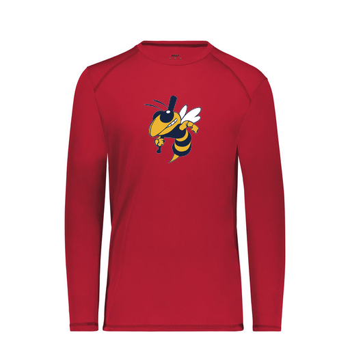 [6846.083.S-LOGO1] Youth SoftTouch Long Sleeve (Youth S, Red, Logo 1)