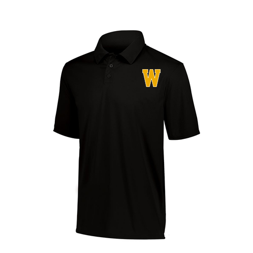 [5018.080.S-LOGO3] Youth Vital Polo (Youth S, Black, Logo 3)