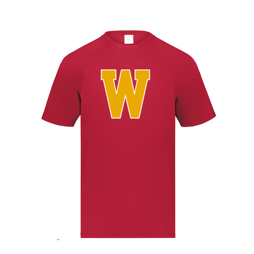 [2791.083.S-LOGO3] Youth Smooth Sport T-Shirt (Youth S, Red, Logo 3)