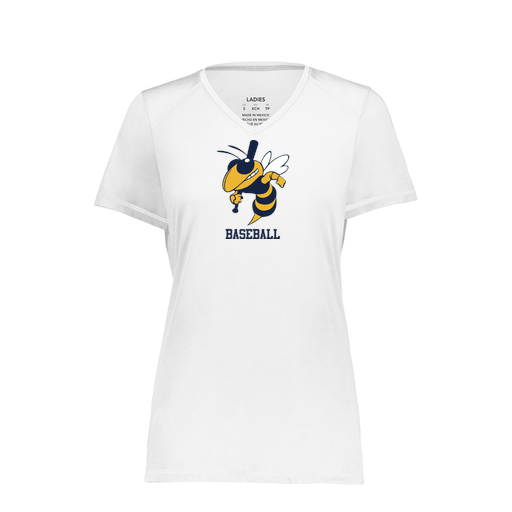 [6844.005.XS-LOGO2] Women's SoftTouch Short Sleeve (Female Adult XS, White, Logo 2)