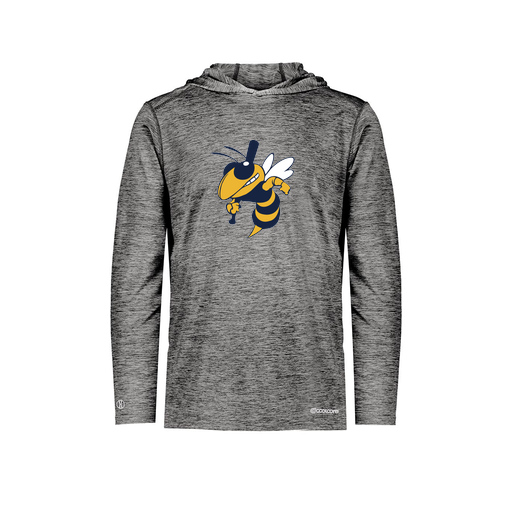 [CUS-DFW-CHGHOOD-PER-LSL-BLK-AS-LOGO1] Men's Charge Hoodie (Adult S, Black, Logo 1)