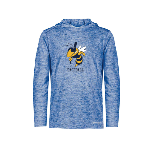 [FOLHCGRY-AS-LOGO2] Decker Men's Charge Hoodie (Adult S, Royal, Logo 2)