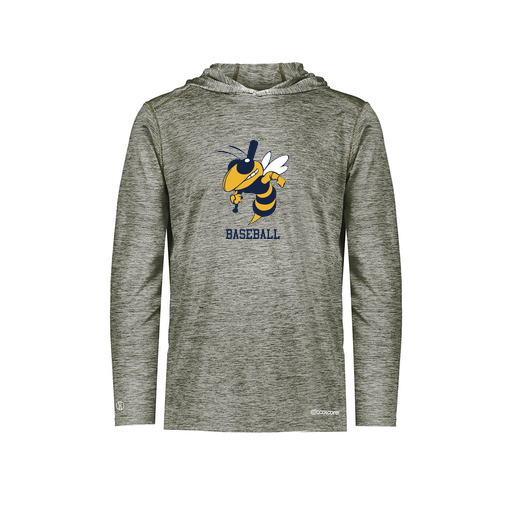 [FOLHCGGY-YS-LOGO2] Decker Youth Charge Hoodie (Youth S, Gray, Logo 2)