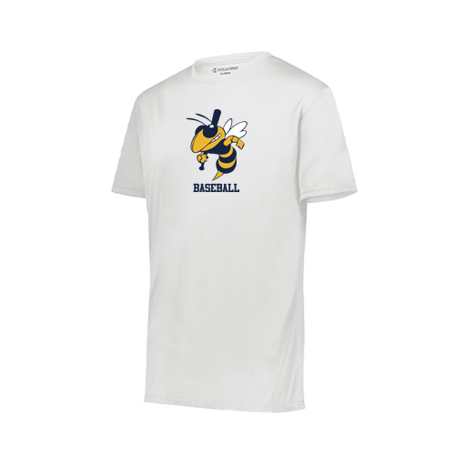[222818.005.S-LOGO2] Men's Movement Dri Fit Shirt (Adult S, White, Logo 2)
