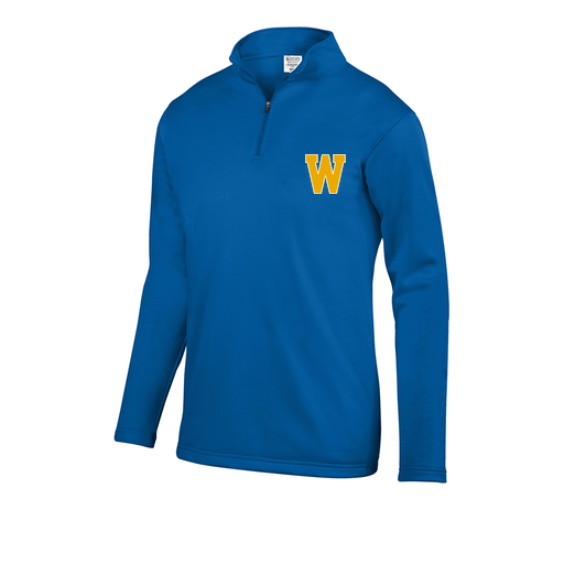 [DFW-FFQZ-RYL-AS-LOGO3] Men's FlexFleece 1/4 Zip (Adult S, Royal, Logo 3)