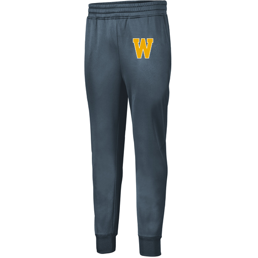 [5566.059.XS-LOGO3] Men's PERFORMANCE FLEECE JOGGER (Adult XS, Gray, Logo 3)