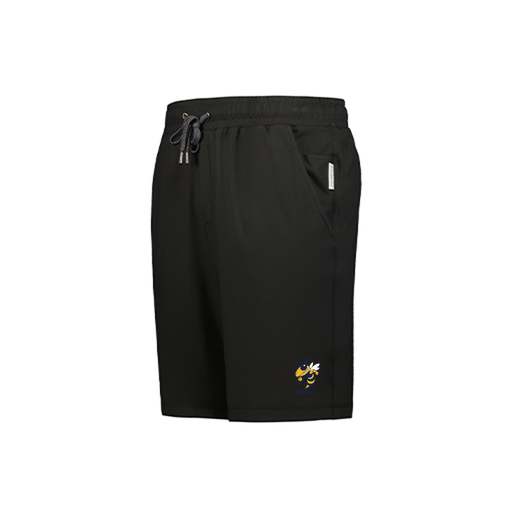 [223504.080.XS-LOGO2] Men's Ventura Soft Knit Shorts (Adult XS, Black, Logo 2)