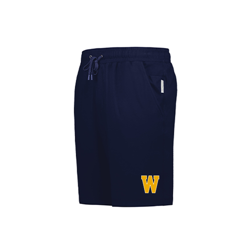 [223504.065.XS-LOGO3] Men's Ventura Soft Knit Shorts (Adult XS, Navy, Logo 3)