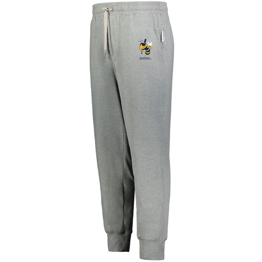[222599.013.XS-LOGO2] Men's Ventura Soft Knit Joggers (Adult XS, Silver, Logo 2)