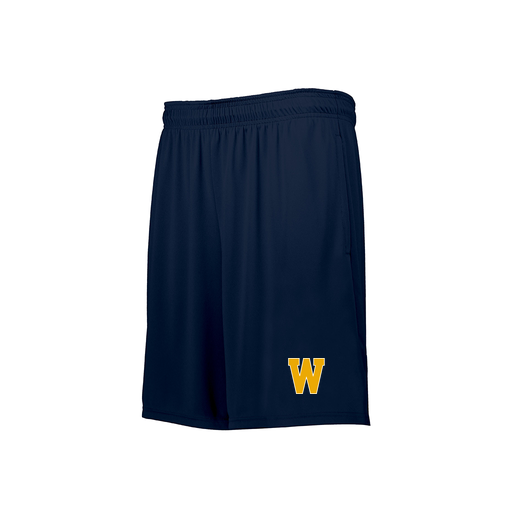 [229611.065.S-LOGO3] Youth Swift Short (Youth S, Navy, Logo 3)