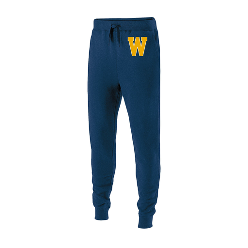 [229648.065.S-LOGO3] Youth 60/40 Fleece Jogger (Youth S, Navy, Logo 3)