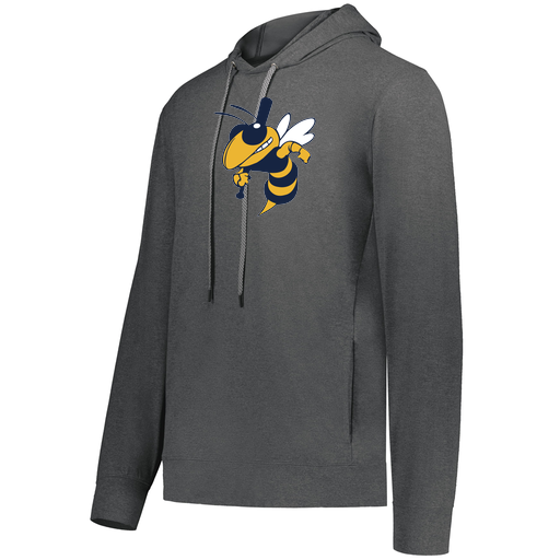 [222698.E83.S-LOGO1] YOUTH VENTURA THIN KNIT HOODIE (Youth S, Gray, Logo 1)