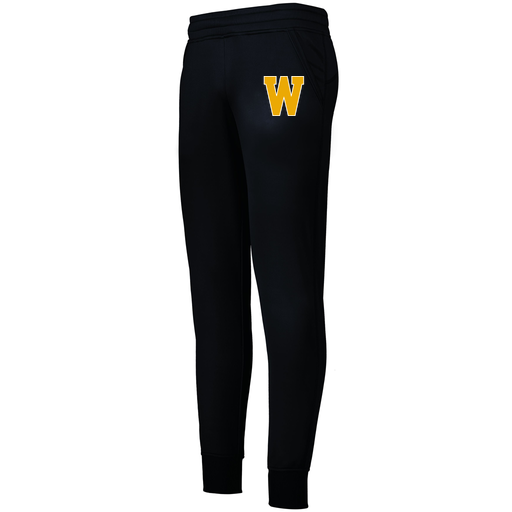 [5568.080.XS-LOGO3] Ladies Performance Jogger (Female Adult XS, Black, Logo 3)